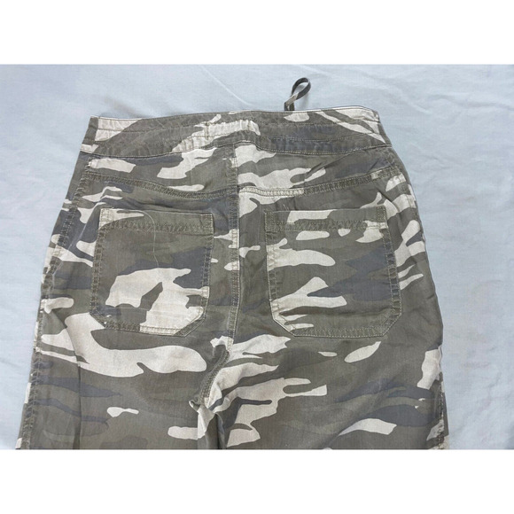 Express Lightweight Zip Cuff Surplus Style Camo Pants. Women's Size 0, EUC!! - Picture 5 of 5